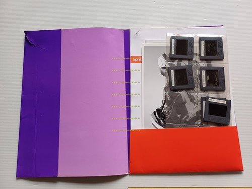 Aprilia presentazione modelli 1988 cartella stampa originale press kit