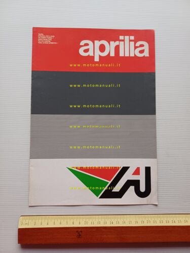 Aprilia produzione 125 250 cross enduro trial 1984 depliant originale …