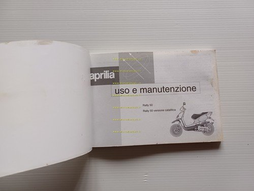 Aprilia Rally 50 - Catalitica 1995 manuale uso manutenzione libretto …