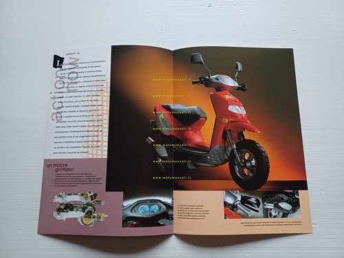 Aprilia Rally 50 1995 depliant italiano originale