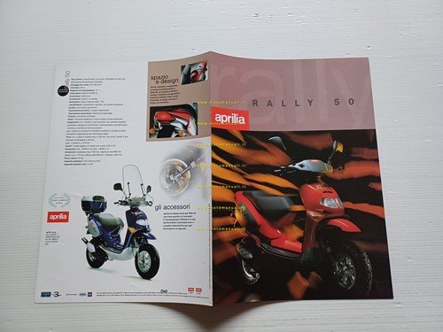Aprilia Rally 50 1995 depliant italiano originale