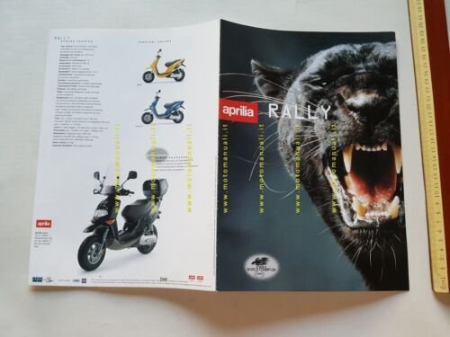Aprilia RALLY 50 1996-97 depliant originale italiano