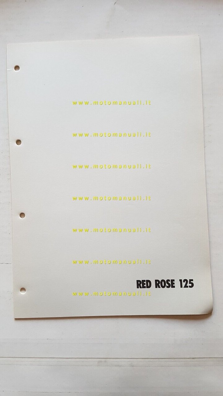 Aprilia Red Rose 125 catalogo ricambi TELAIO originale Frame parts …