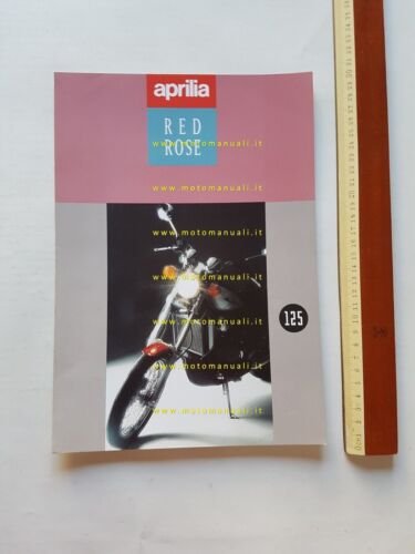 Aprilia RED ROSE 125 depliant originale italiano