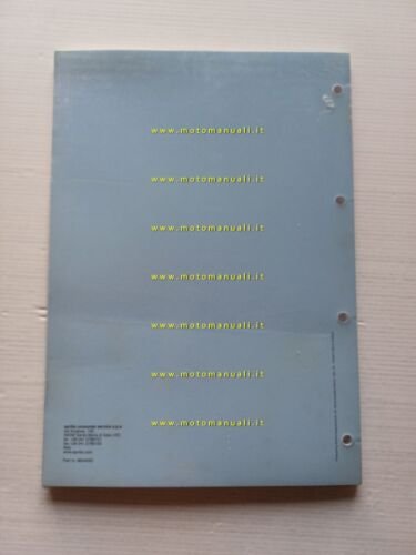 Aprilia RS 125 1999-2000 catalogo ricambi originale
