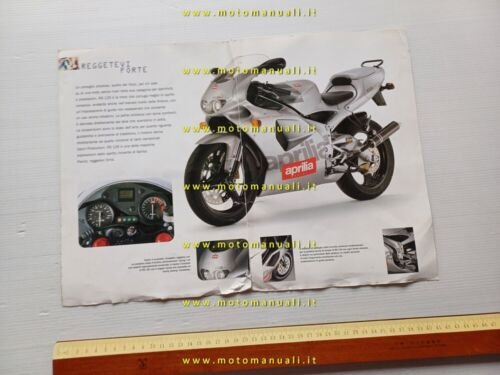 Aprilia RS 125 depliant originale italiano