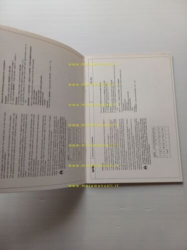 Aprilia RS 250 1994 catalogo ricambi MOTORE originale