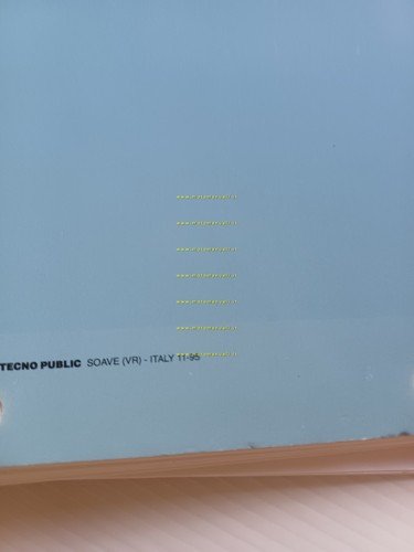 Aprilia RS 250 1995-96 catalogo ricambi TELAIO originale