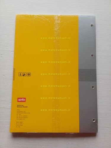 Aprilia RS 250 1998-2001 catalogo ricambi TELAIO originale vers. 03