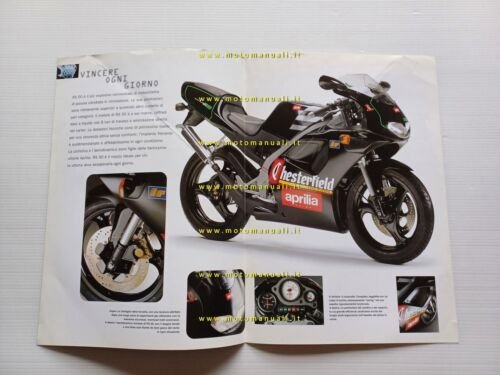 Aprilia RS 50 1996 depliant originale italiano