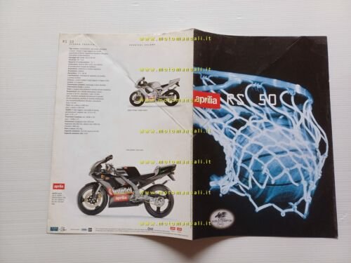 Aprilia RS 50 1996 depliant originale italiano