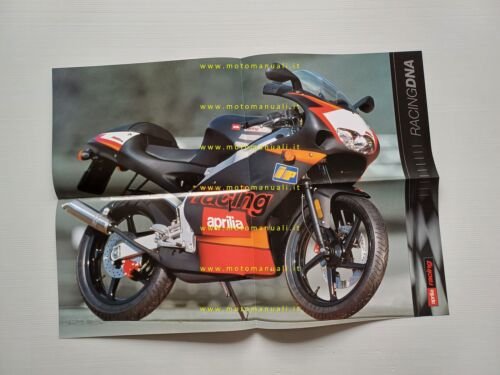 Aprilia RS 50 2002 depliant originale italiano