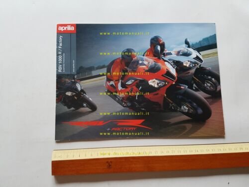 Aprilia RSV 1000 - RSV 1000 Factory 2005 depliant originale …