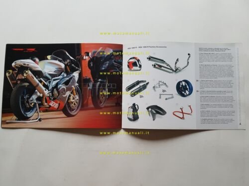 Aprilia RSV 1000 - RSV 1000 Factory 2005 depliant originale …