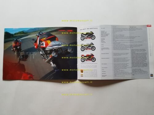 Aprilia RSV 1000 - RSV 1000 Factory 2005 depliant originale …