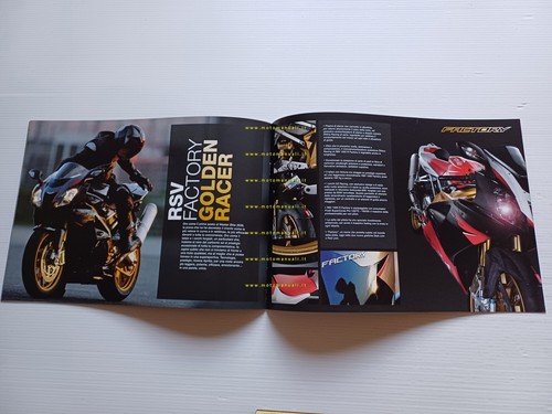 Aprilia RSV 1000 R 2006-7 depliant italiano originale