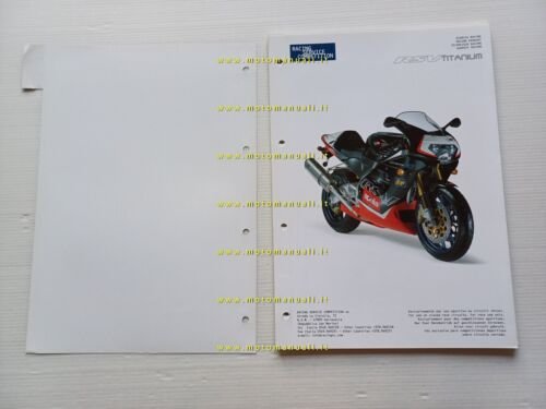Aprilia RSV 1000-SP SL Falco 2000 catalogo silenziatori racing titanio …