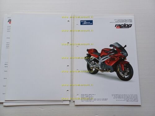 Aprilia RSV 1000-SP SL Falco 2000 catalogo silenziatori racing titanio …