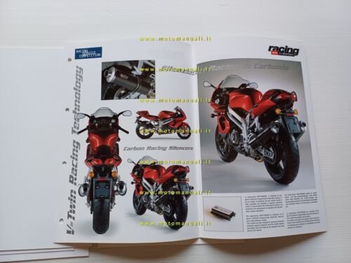 Aprilia RSV 1000-SP SL Falco 2000 catalogo silenziatori racing titanio …