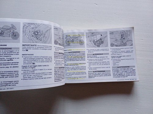 Aprilia RSV Mille - Mille R 2000 manuale uso manutenzione …