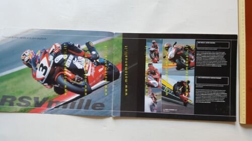 Aprilia RSV Mille - R 2001 depliant TESTO FRANCESE originale