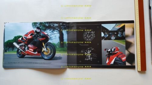 Aprilia RSV Mille - R 2001 depliant TESTO FRANCESE originale