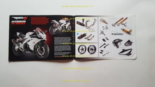 Aprilia RSV4 R - RSV4 Factory 1000 2009 depliant originale …