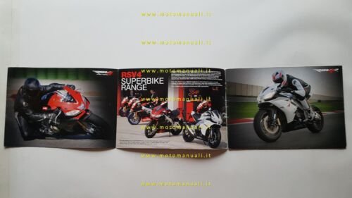 Aprilia RSV4 R - RSV4 Factory 1000 2009 depliant originale …