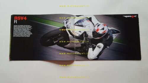 Aprilia RSV4 R - RSV4 Factory 1000 2009 depliant originale …