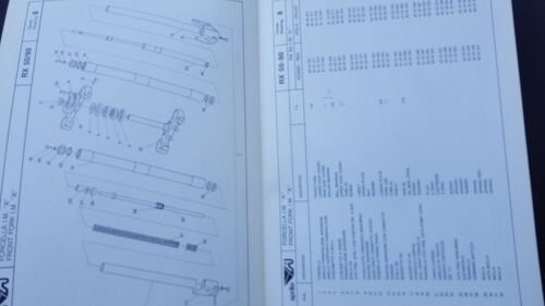 Aprilia RX 50 1990 catalogo ricambi moto TELAIO-FRAME spare parts …