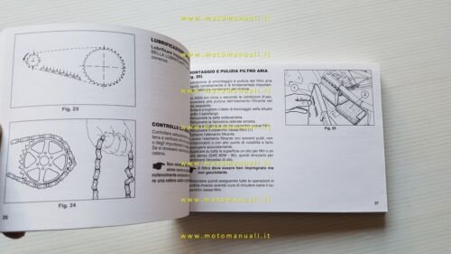 Aprilia RX 50 1996 manuale uso manutenzione libretto ITALIANO originale