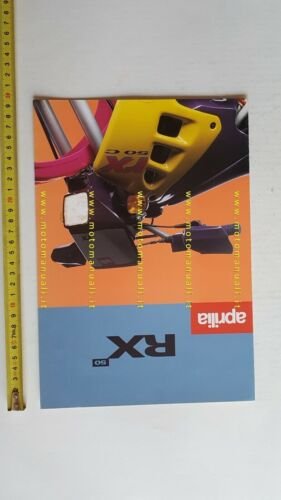 Aprilia RX 50 depliant ITALIANO moto originale epoca brochure