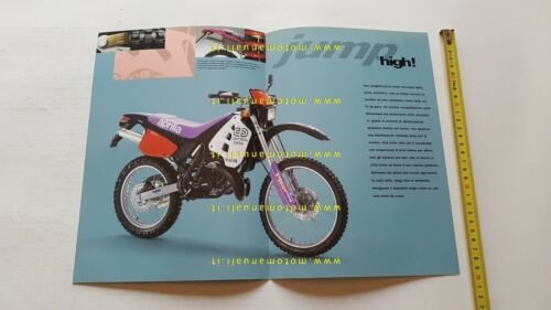 Aprilia RX 50 depliant ITALIANO moto originale epoca brochure