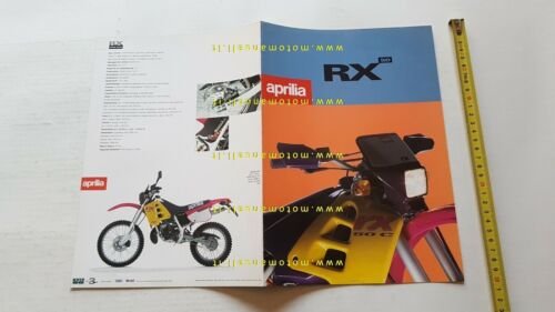 Aprilia RX 50 depliant ITALIANO moto originale epoca brochure