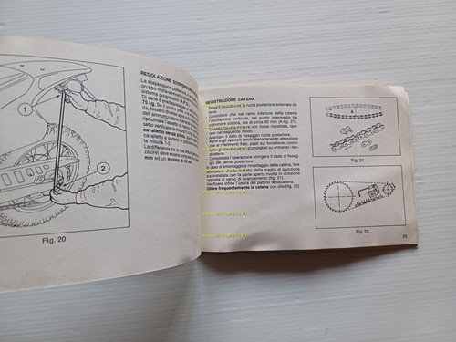Aprilia RX 50 manuale uso manutenzione libretto istruzioni originale italiano