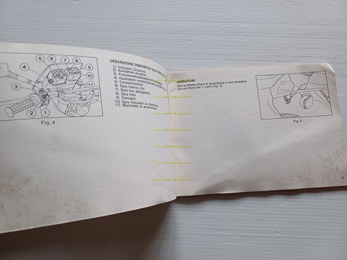 Aprilia RX 50 manuale uso manutenzione libretto istruzioni originale italiano