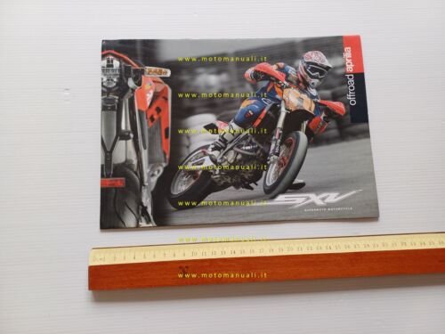 Aprilia RXV - SXV 450 - 550 depliant originale italiano
