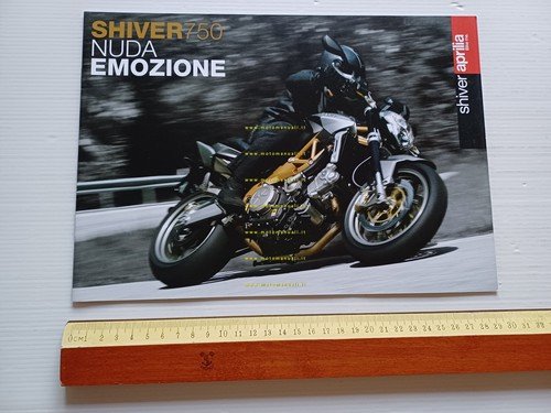 Aprilia Shiver 750 2007 depliant italiano originale