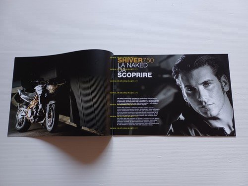 Aprilia Shiver 750 2007 depliant italiano originale