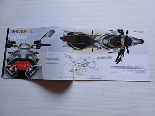 Aprilia Shiver 750 2007 depliant italiano originale