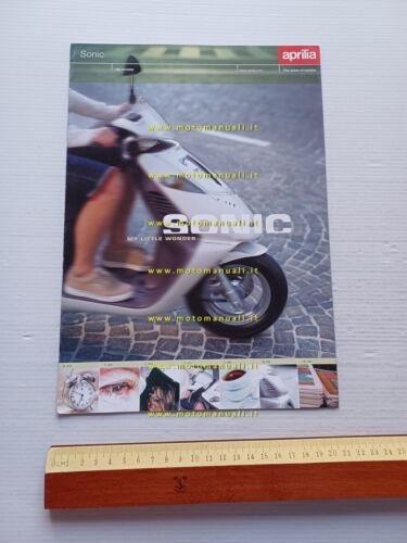 Aprilia Sonic 50 1999 depliant originale italiano