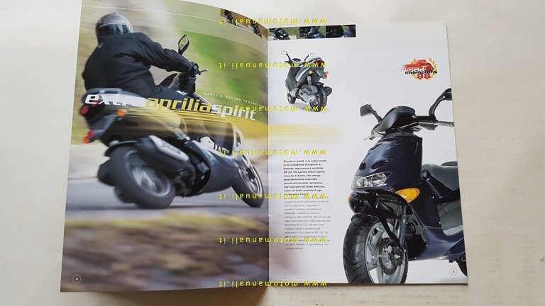 Aprilia SR 125-150 1999 depliant originale italiano