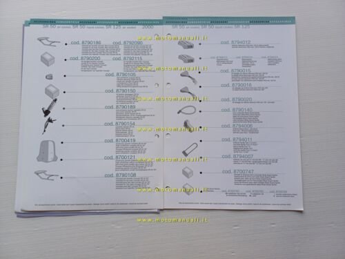 Aprilia SR 50 - SR 125 scooter 2000 catalogo accessori …