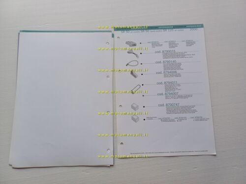 Aprilia SR 50 - SR 125 scooter 2000 catalogo accessori …