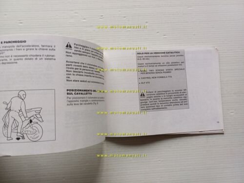 Aprilia SR 50 1994 manuale uso manutenzione libretto istruzioni originale