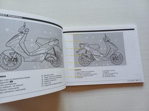 Aprilia SR 50 1996-97 manuale uso manutenzione libretto originale