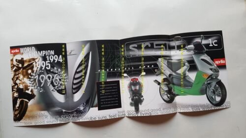 Aprilia SR 50 lc Netscaper 1997-98 depliant originale italiano