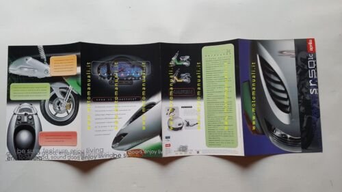 Aprilia SR 50 lc Netscaper 1997-98 depliant originale italiano