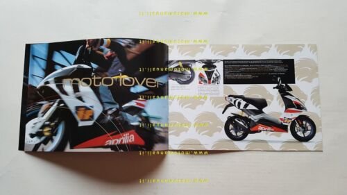 Aprilia SR 50 R Factory 2005 depliant originale italiano