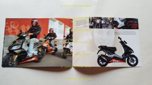 Aprilia SR 50 R Factory 2005 depliant originale italiano